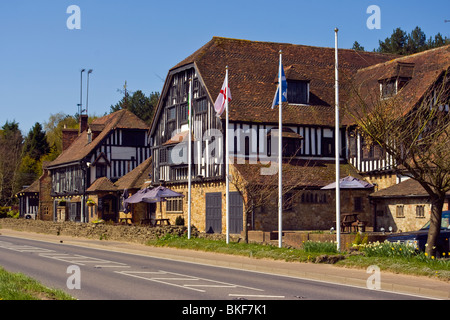 Der Grasshopper Inn Moorhouse in der Nähe von Westerham, Kent Stockfoto