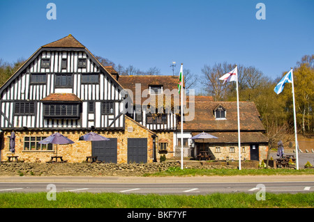 Der Grasshopper Inn Moorhouse in der Nähe von Westerham, Kent Stockfoto