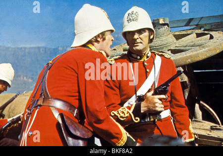 ZULU (1964) MICHAEL CAINE, STANLEY BAKER ZULU 028 Stockfoto