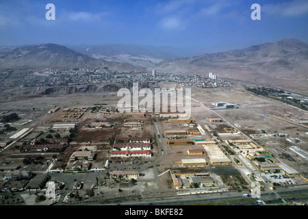 Luftaufnahme von Antofagasta, Chile Stockfoto