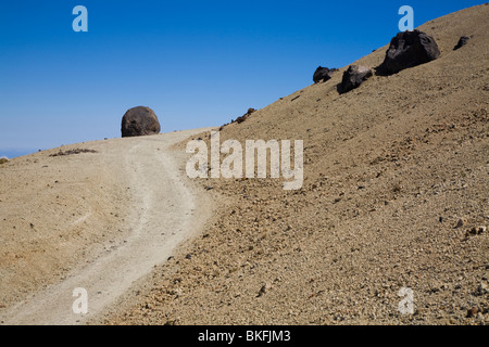 Montana Blanca, Parque Nacional del Teide Stockfoto