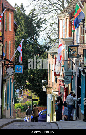 Lincoln Stadt alte Stadtzentrum Lincolnshire England uk gb Stockfoto