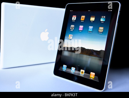 Ein Apple Ipad und Mac Book Stockfoto