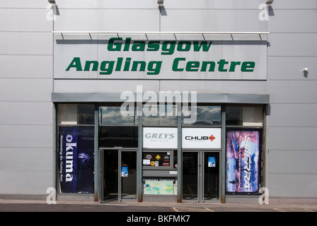 Das Glasgow Angeln Centre Point Business Retail Park Possil Road Sarazenen Possilpark Glasgow Schottland Stockfoto