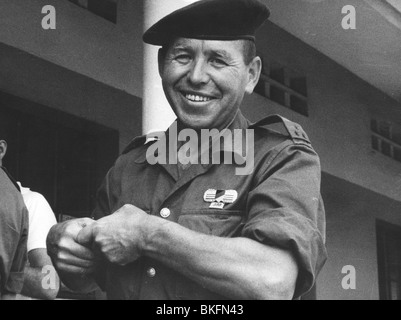 Geographie/Reisen, Kongo, Ereignisse, Simba-Aufstand 1964 - 1965, Söldner, Kapitän Siegfried Mueller aus Deutschland, Kamina, Katanga Provinz, September 1964, Stockfoto