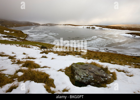 Llyn y Fan Fawr, Black Mountain, Brecon Beacons National Park, Wales, UK Stockfoto