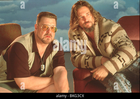 DIE BIG LEBOWSKI (1998)-JOHN GOODMAN, JEFF BRIDGES BLKI 087 Stockfoto