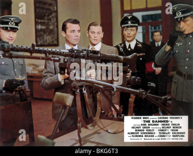 DIE VERDAMMTEN (1969) DIRK BOGARDE, HELMUT BERGER TDME 001FOH Stockfoto