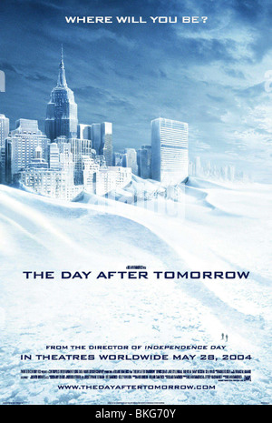 DAY AFTER TOMORROW (2004) POSTER DAFT 001-07 Stockfoto