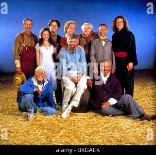 DAS FANTASTICKS (2000)-JEAN LOUISA KELLY, JOSEPH MCINTYRE, BARNARD HUGHES, JOEL GREY, JONATHON MORRIS FACK 001 Stockfoto