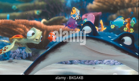 FINDING NEMO (2003) ANIMATION CREDIT DISNEY FINN 001-18 Stockfoto