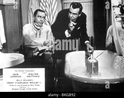 DER GLÜCKSKEKS (1966) TREFFEN SCHLEUDERTRAUMA WILLIE (ALT) JACK LEMMON, WALTER MATTHAU MWWL 014 Stockfoto