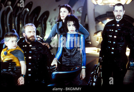 LOST IN SPACE (1998) JACK JOHNSON, WILLIAM VERLETZT, MIMI ROGERS, LACEY CHABERT, GARY OLDMAN LOSP 128 Stockfoto