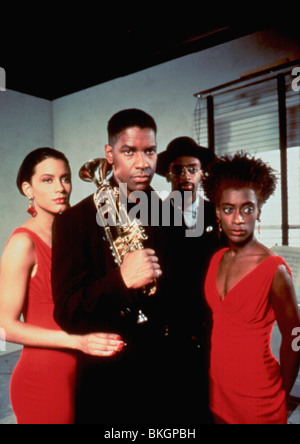 Cynda Williams & Denzel Washington Film Mo' Better Blues (1990