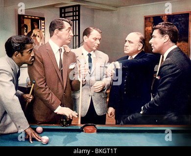 OCEAN'S 11 (1960) OZEANS ELF (ALT) SAMMY DAVIS JR., DEAN MARTIN, FRANK SINATRA, AKIM VERFILMTE, PETER LAWFORD DIREKT 002FOH Stockfoto