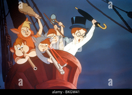 PETER PAN (1953) ANIMATION CREDIT DISNEY PTP 035 Stockfoto