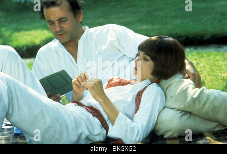 DES MESSERS SCHNEIDE (1984), BILL MURRAY, THERESA RUSSELL RZE 030 L Stockfoto