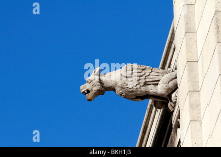 Detail der Sacre Coeur Basilika des Montmartre in Paris, Frankreich Stockfoto