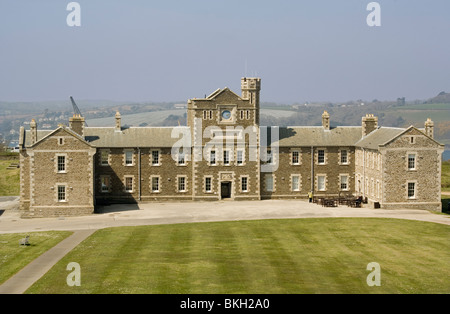 England Cornwall Falmouth Pendennis Castle, Royal Garrison Artillery Kaserne Stockfoto