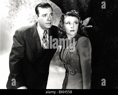 DER WOLF MAN (1941) LON CHANEY JR., EVELYN ANKER WLFM 004P Stockfoto