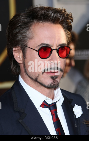 ROBERT DOWNEY JR. Weltpremiere von IRON MAN 2 HOLLYWOOD LOS ANGELES CA 26. April 2010 Stockfoto