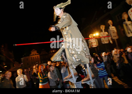 Theatergruppe Gajes während Malta Theaterfestival, Poznan, Polen Stockfoto