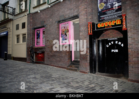 Cavern Club auf Matthew Street-Liverpool Stockfoto