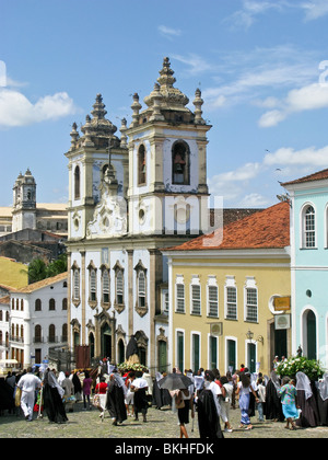 Pelourinho alten historischen Zentrum, Salvador de Bahia, Brasilien Stockfoto