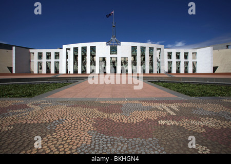 New Parliament House in Canberra, ACT, Australien Stockfoto