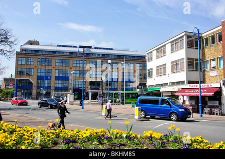 Potters Bar Bahnhof, Darkes Lane, Potters Bar, Hertfordshire, England, Vereinigtes Königreich Stockfoto