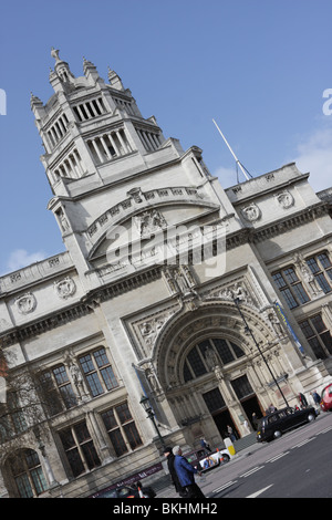 Thurloe Place in South Kensington liegt im Victoria and Albert Museum. Stockfoto