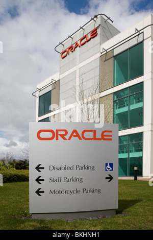 Oracle Corporation UK Ltd., Oracle Parkway, Thames Valley Park (TVP), Reading, Berkshire. RG6 1RA. Stockfoto