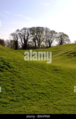 Das römische Amphitheater, Cirencester, Gloucestershire, England, UK Stockfoto