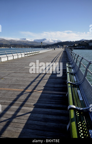 Bangor Pier Nord Wales UK Stockfoto