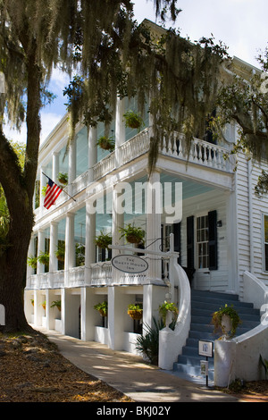 Thomas Rhett House, jetzt Rhett House Inn, Beaufort, South Carolina Stockfoto