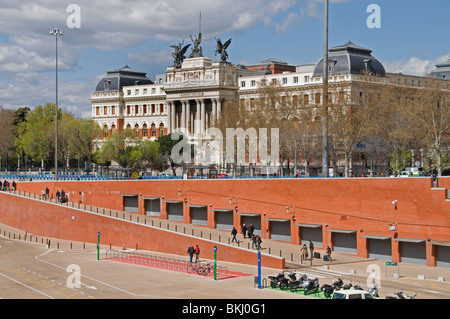 Estacion de Atocha Bahnhof Station Metro Madrid Spanien Spanisch Stockfoto