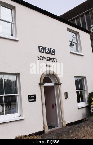 BBC Somerset lokale Radio- und TV-Studio in Taunton Somerset Stockfoto