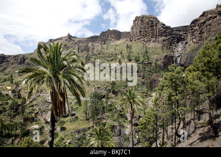 Berge in der Nähe von Soria in Gran Canaria, Kanarische Inseln, Spanien Stockfoto