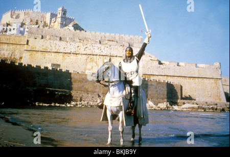 EL CID-1961 CHARLTON HESTON Stockfoto