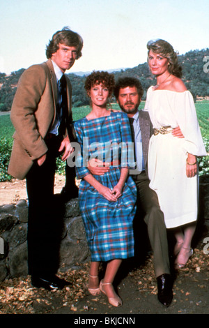 FALCON CREST (TV) BILLY MOSES, JAMIE ROSE, ROBERT FOXWORTH, SUSAN SULLIVAN FALC 012 Stockfoto