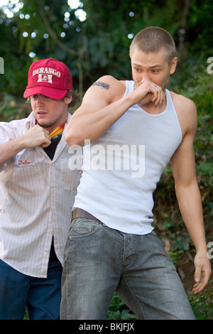 HOUSE OF WAX (2005) JON ABRAHAMS, CHAD MICHAEL MURRAY HOFW 001-05 Stockfoto