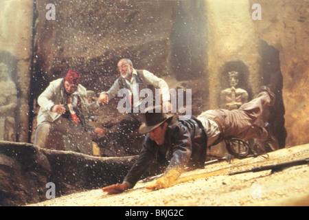 INDIANA JONES UND DER LETZTE KREUZZUG (1989) JOHN RHYS-DAVIES, SEAN CONNERY, HARRISON FORD INC 001FOH Stockfoto