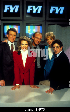 MURPHY BROWN (TV) CHARLES KIMBROUGH, CANDICE BERGEN, JOE REGALBUTO, FAITH FORD, GRANT SHAUD MBN 002 Stockfoto