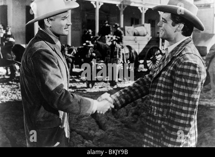 SPOILER (1955) JEFF CHANDLER, RORY CALHOUN SPOL 003P L Stockfoto