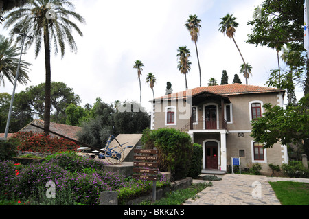 Israel, Jordantal, Kibbuz Degania Alef den ersten Kibbuz gegründet 1909 Stockfoto