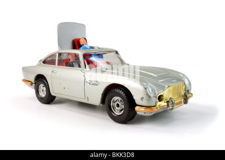 Original Corgi-Druckguss Spielzeug von James Bond's Aston Martin DB5 Stockfoto