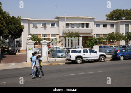 Malmesbury Gemeinde bauen Stadtzentrum dies die größte Stadt in der Swartland Region western Cape Südafrika Stockfoto