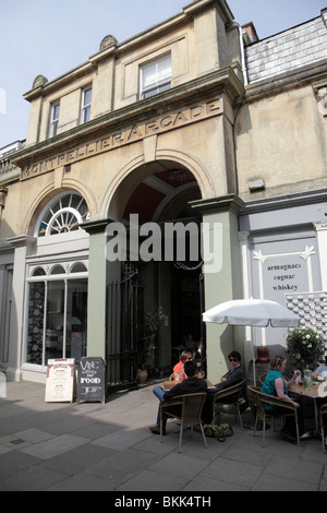 Eingang in Montpellier Arcade erbaut 1831 Montpellier gehen Cheltenham uk Stockfoto