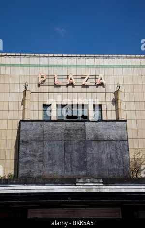 Verlassenen Kino in Port Talbot, Wales Stockfoto