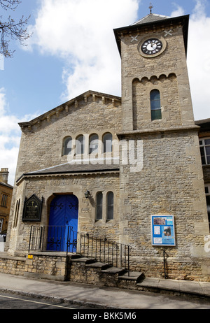 Fassade der methodistischen Kirche Schafe Straße verstauen auf dem würde Gloucestershire uk Stockfoto